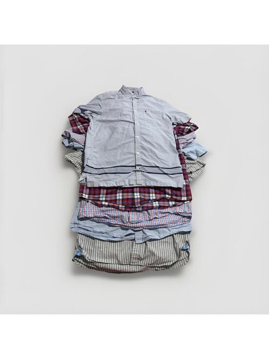 Tommy Hilfiger Other - Lot of 5 Tommy Hilfiger Medium Short Sleeve Button-down Blue,Pink, plaid (A32)